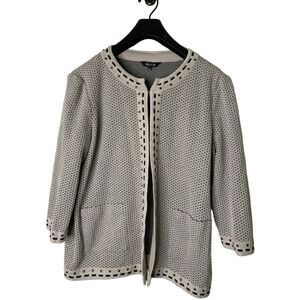 Misook Cardigan Sweater jacket women's size large